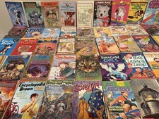 Bulk/Huge Lot of 25 Children's Kids Chapter Books - Random - Free Shipping 