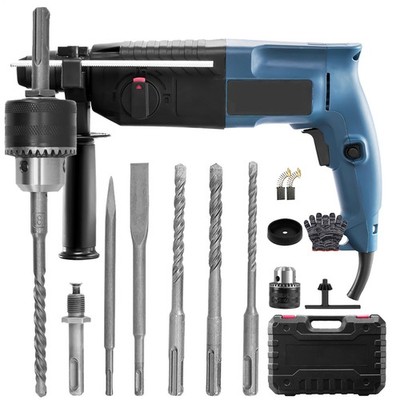 3000W Bohrmaschine Schlagbohrer SDS-plus Bohrhammer Schlagbohrmaschine Zubehör