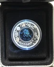 2013 Australian Opal Series KANGAROO 1 oz 999 Silver Coin Box-Light Perth Mint
