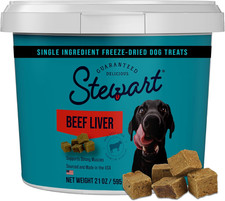 Beef Liver Dog Treats, 21 Oz, 475 Pieces, Freeze Dried Raw, Single Ingredient,