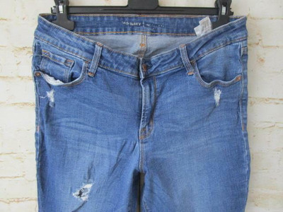 Old Navy DAMENJEANS ZERFETZT STRETCH NORMAL SKINNY W 34'' L 29'' REF (GP03100