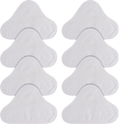 Microfiber Steam Mop Pad Replacement Compatible with H2O H20 X5 8 Pack 