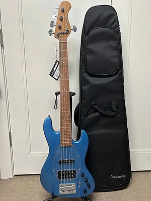 Sadowsky MetroExpress 21 Fret Vintage M/J Bass 5 String Morado Ocean Blue