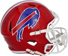 Andre Reed Buffalo Bills Signed 1987-2001 Throwback Replica Helmet w/HOF 14 Insc