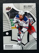 2021-22 Upper Deck Allure Rookie Morgan Barron #145 New York Rangers RC 🔥🔥