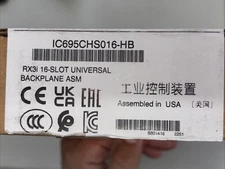 New Sealed in Box Emerson/ Fanuc IC695CHS016 PLC Module