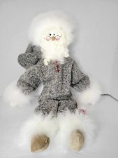 HANDMADE Christmas SANTA PLUSH Poseable 22 INCHES TALL