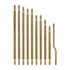 RC Hop Ups CNC Brass Lower Tie Rod Linkage Set (10) For Axial SCX10 III Models