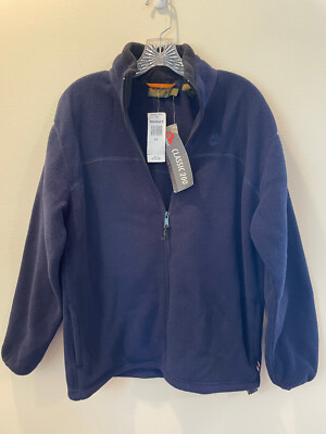 Timberland Vintage Men's Polartec Navy Jacket - XS - New With Tags
