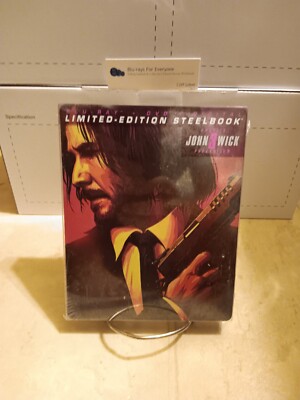 John Wick Chapter 3 Parabellum SteelBook Blu-ray 2019 Target Exclusive No Dents