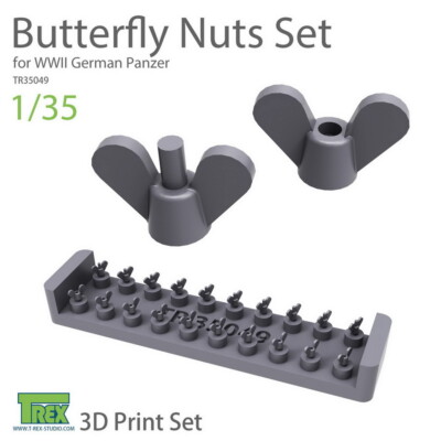 T-Rex Studio 1/35 WWII German Panzer Butterfly Nuts Set