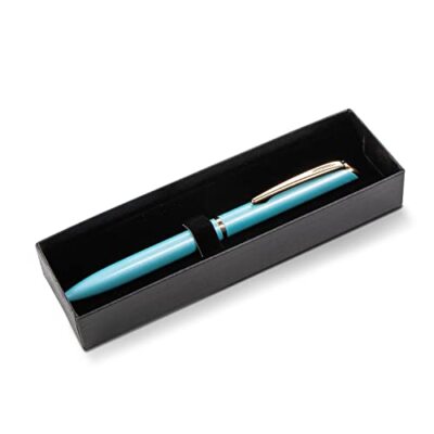  EnerGel Style Gel Pen with Gift Box Barrel, Black Ink, (0.7mm) Pastel Green