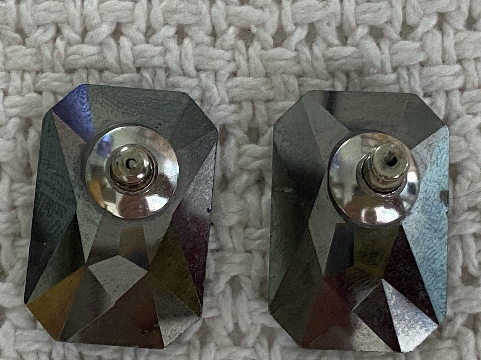 Large Statement Stone Earrings Changes From Purpl… - image 17