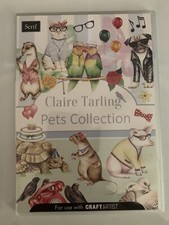 Claire Tarling Pets Collection - Serif Craft Artist digikit crafting CD Rom