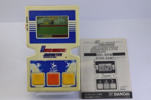 Bandai/KONAMI LCD Game Hyper Olympic Jumping Type Made in Japan 1984 Great Cond