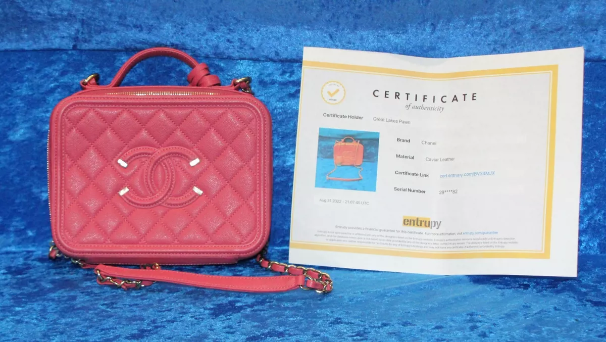 Chanel Light Pink Quilted Lambskin Small Trendy Cc Vanity Case