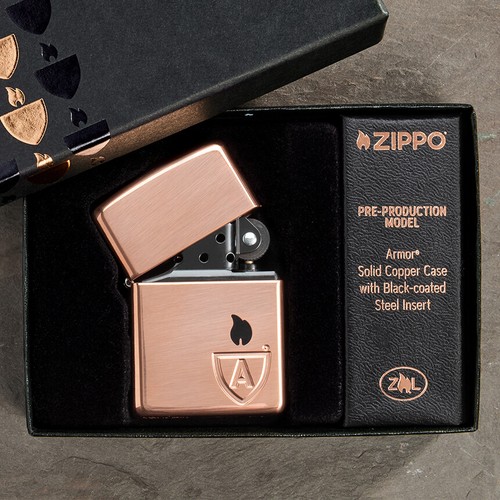 ZIPPO 46171 Accendino in rame corazzato - Foto 6 di 6