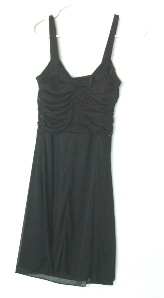 Ruby Rox Womens Medium Solid Black Sleeveless Dre… - image 2