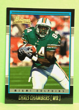 Chris Chambers 2001 Bowman gold rookie card. rookie card picture