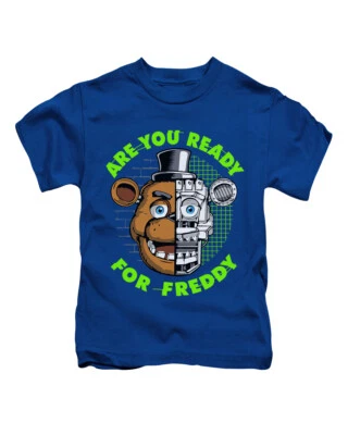 Are You Ready For Freddy Kids T-Shirt Video Five Nights At Freddys Childrens Tee