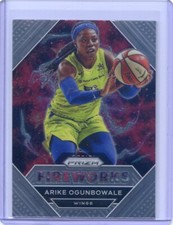 2021 Panini Prizm WNBA Fireworks Insert NO.5 Arike Ogunbowale - Dallas Wings