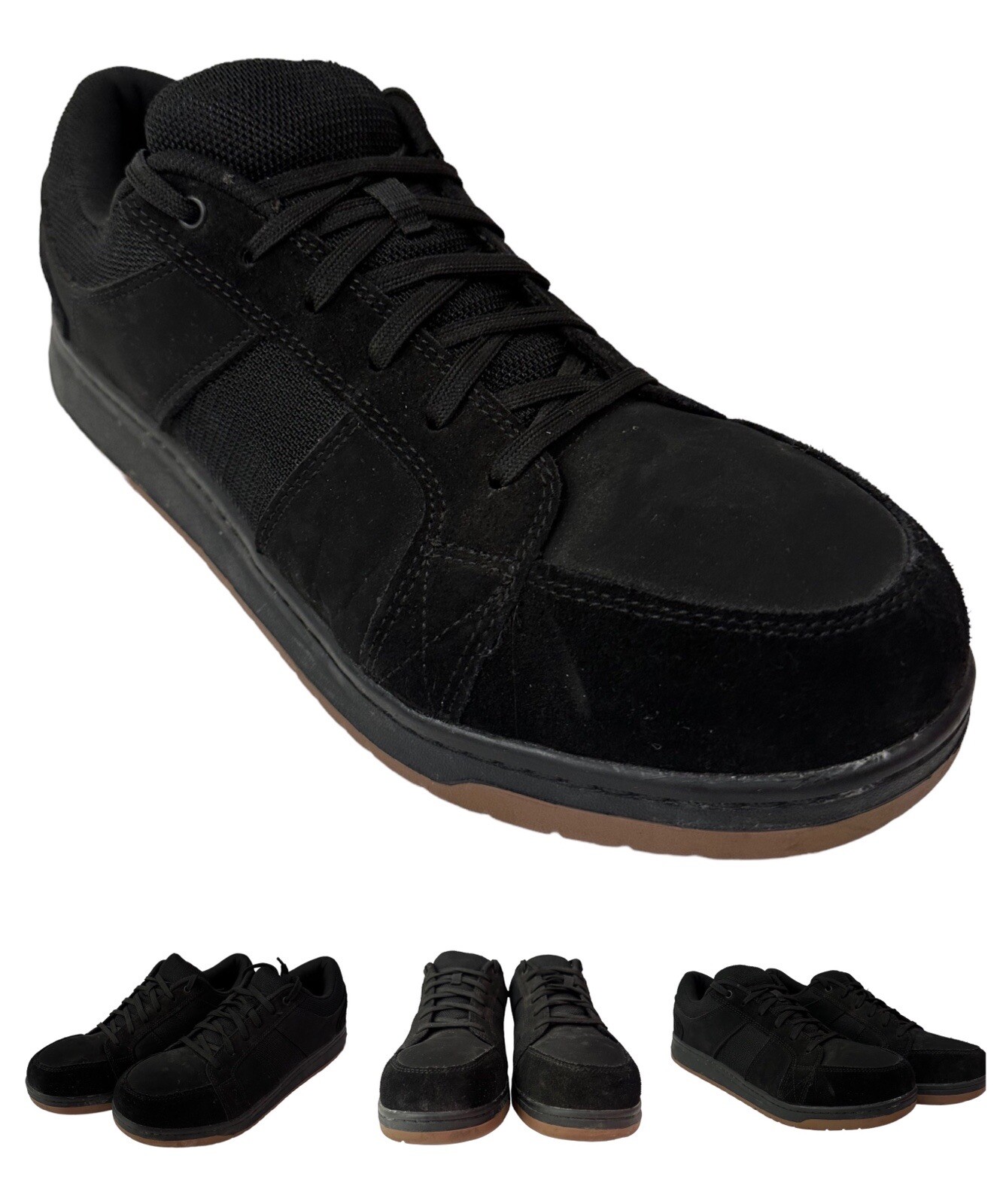 Brahma Grate II Steel Toe Work Shoes Mens Size 14 Bla… Gem