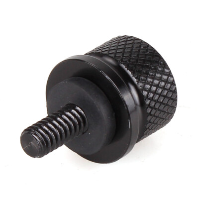 Black CNC Rear Fender Seat Mount Bolt Screw For Harley Road King Custom FLHRS