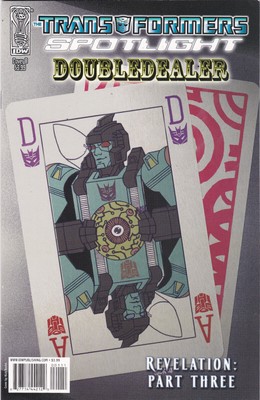 Transformers, The: Spotlight #18 B VF/NM  IDW | Doubledealer