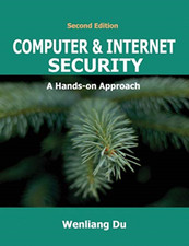 Computer & Internet Security: A Hands-on Approach - Hardback NEW Du, Wenliang 01