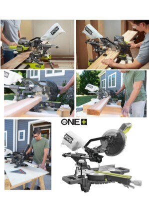 Ryobi Akku-Kapp/Gehrungssäge RMS18190-0  Akku ohne/mit Ladegerät