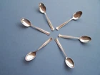 GORHAM PEMBROKE STERLING SILVER 5 1/2" FIVE O'CLOCK TEASPOON - WITH MONOGRAM