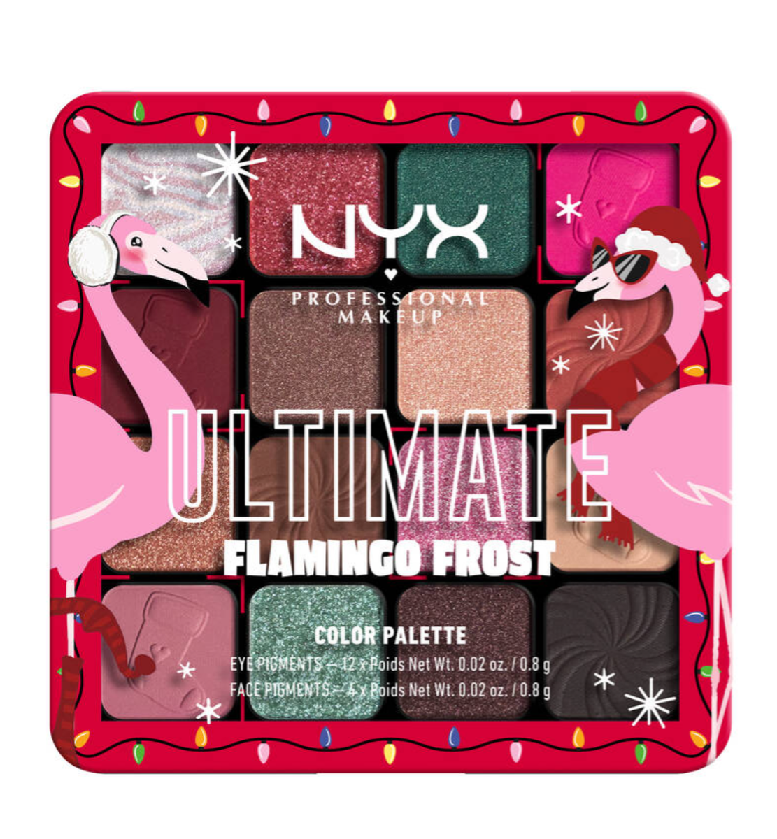 NYX Professional Makeup Ultimate Eyeshadow Palette - Flamingo