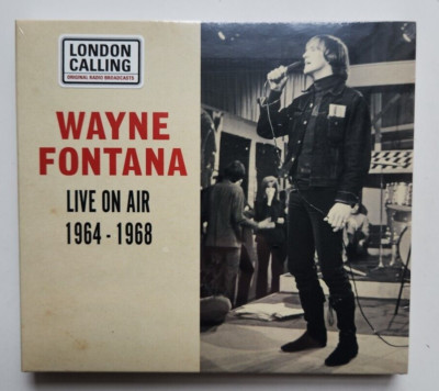 Wayne Fontana - Live On Air 1964-1968 - 2 x CD 2021 NEW & SEALED