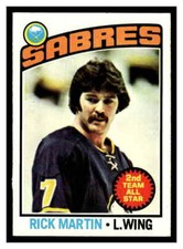 1976 Topps #210 Rick Martin