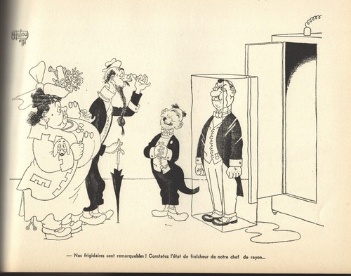 DUBOUT 80 Dessins d'HUMOUR Hors-Texte Légendés Éd. du Livre 1947 Édit. Originale - Picture 22 of 24