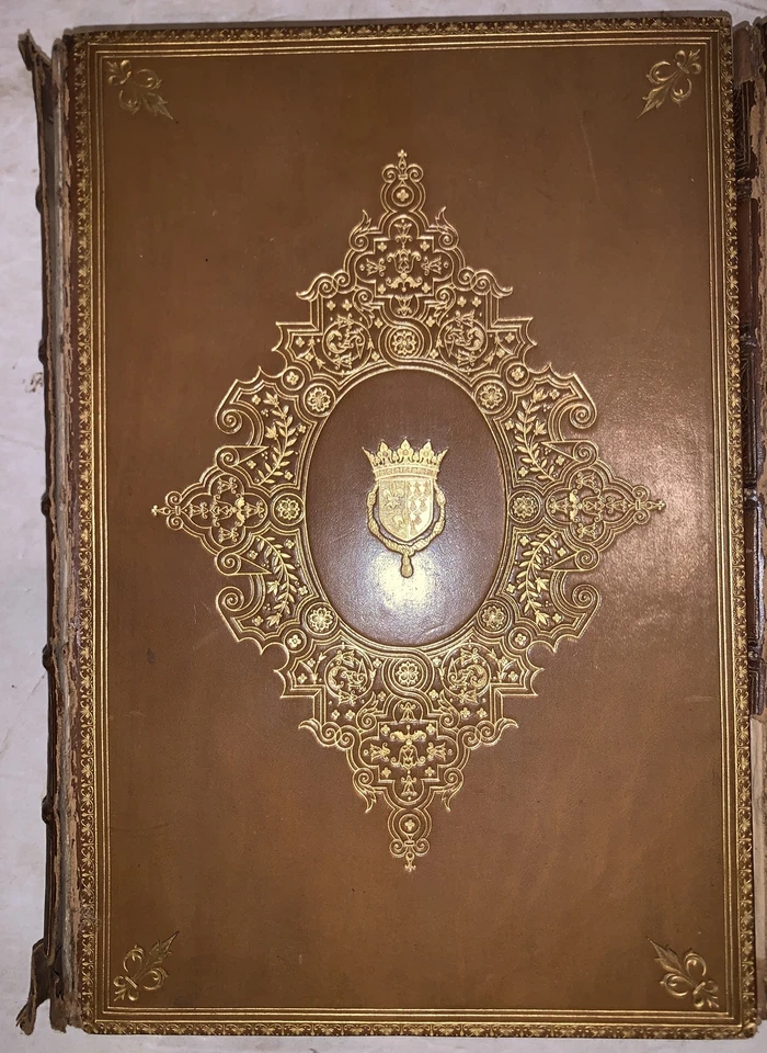 1893, 1 of 100, FINELY BOUND by ZAEHNSDORF, OLD COURT LIFE IN FRANCE, by ELLIOT - Image 2 of 4