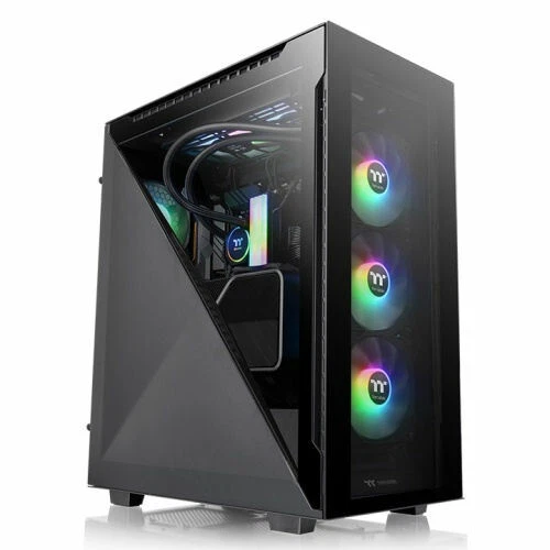Thermaltake Divider 500 TG ARGB Mid Tower Tempered Glass CASE, CA-1T4-00M1WN-01 - Image 2 of 4