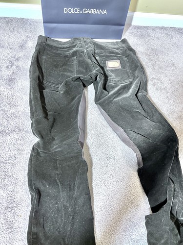 DOLCE GABBANA DG Logo Back Pocket Front Patch jeans MSRP $2900 - Picture 3 of 3