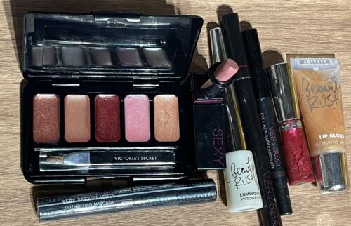 Victoria’s Secret Beauty Rush & Very Sexy Bundle Mascara Lip Gloss Liner & More