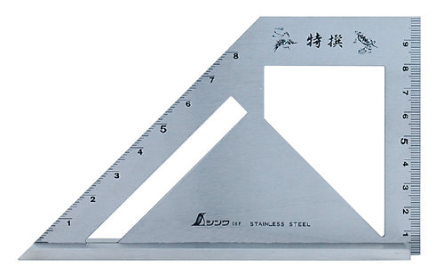 Japanese SHINWA Carpntry Square Tool Ruler ?? ?E?uerre 170 x 100mm ...