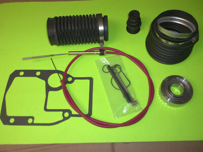 OMC Cobra Rubber Bellows Boot Transom Repair Kit Gimbal Bearing  SHIFT CABLE