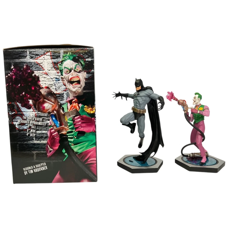 DC Direct Ultimate Showdown Batman Vs The Joker conjunto de estátuas 409/750 - Imagem 4 de 4