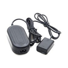 For Sony A7 A7S A7R NEX5 A5000 AC-PW20 AC Adapter NP-FW50 DC Dummy Battery