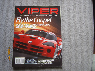 Viper Quarterly Magazine Spring 2003 English