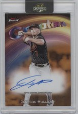 2025 Topps Finest Jackson Holliday #CAV-JH Creators /25 Autograph