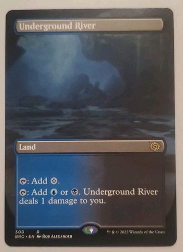 The Brothers' War Variants: Underground River (Borderless) - Picture 1 of 2