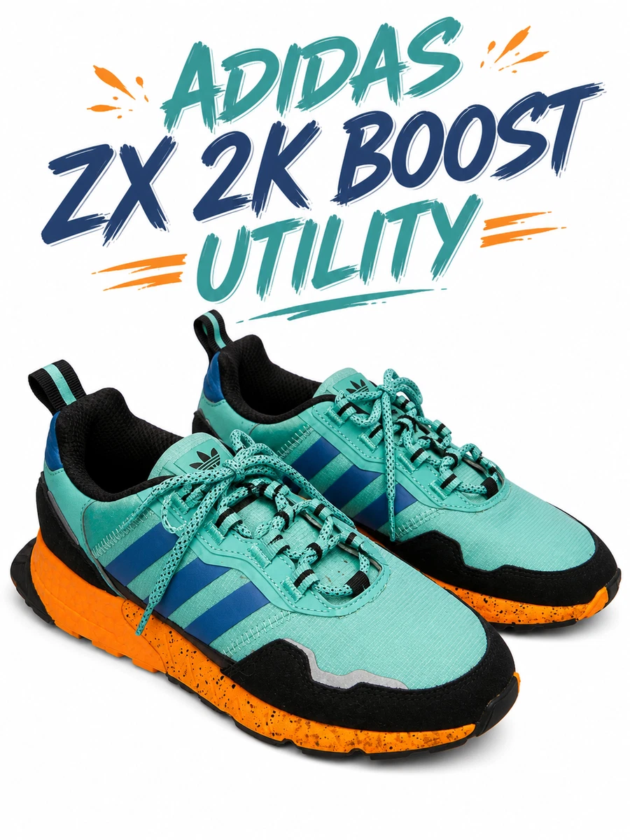 Adidas ZX 1K Boost Acid Mint Black for sale | eBay