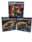 GI Joe Construction Set Lot Cobra F.A.N.G. Ferret Ninja Speed Cycle