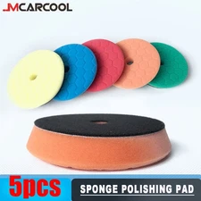 5PCS 6 Inch Buffing Pads Kit Polishing Pads Sponge Car Polishing Buffer Waxing
