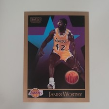 SkyBox 1990-91 James Worthy #143 Los Angeles Lakers Base Set Basketball Card